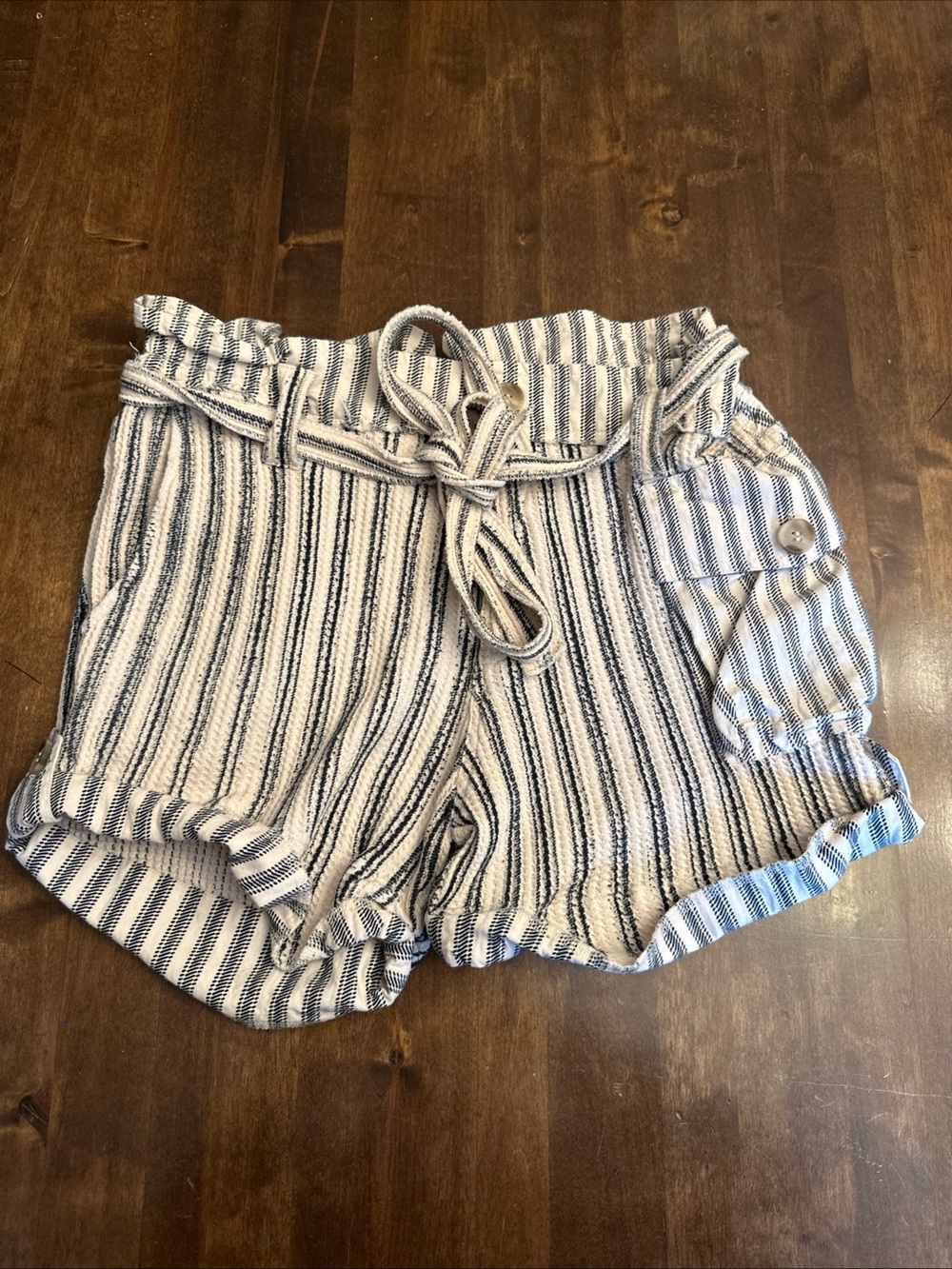 Free People FP One Harriet Striped Shorts Beachy Summer Casual Size XS